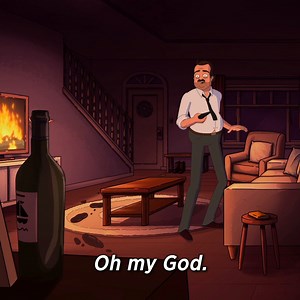 JENGA! stream the latest episode of #grimsburg now on Hulu. | Animation Domination