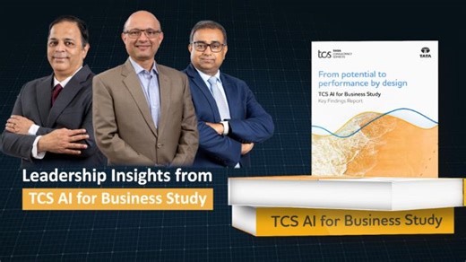 TCS’ AI for Business Study revealed that businesses are remarkably optimistic about the impact of AI moving beyond the exploratory phase. Hear from TCS leadership about the study and learn how TCS is playing a vital role in helping organizations adopt AI foundationally, responsibly, and sustainably. Link in comments. | Tata Consultancy Services
