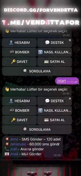 Türkiye’nin En İyi SMS, Call ve Mail Bomber Botu ( 2026 Güncel )