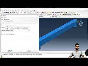 Creating Step in ABAQUS | Abaqus basic | Abaqus tutorials