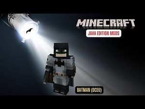 EP60: Fisk's Superheroes - Batman Suit Showcase in Minecraft Java Edition!