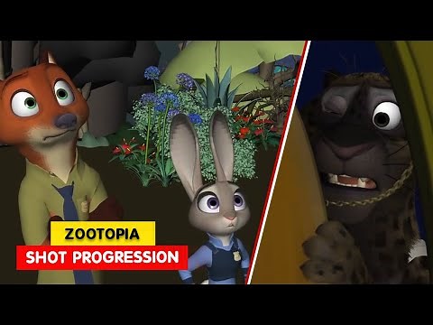 Zootopia | Mr.Manchas Shot Progression | Animation Breakdowns | 3D Animation Internships