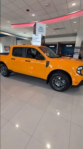 🧡 Bright and Bold 2026 Ford Maverick XLT Orange Fury First Look! #ford #maverick