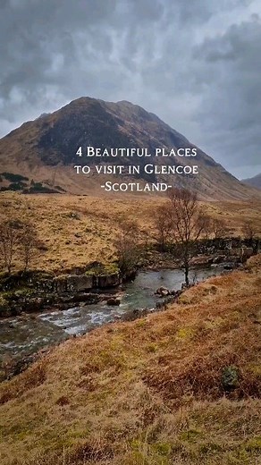 4 stunning places to visit when you travel through Glencoe. Save it for your next trip! 📍The " Wee white house" 📍The Meeting of Three Waters 📍The Turf House 📍Glen Etive . . . #scotland #yourscotland #escocia #scotlandtravel #explorescotland #visitscotland #outlander #scottish #scottishblogger #Glencoe #highlands #scotspirit #Scottish #scottishhighlands #travelgram #beautifuldestinations #natgeoyourshot #travel #edinburgh #isleofskye #fortwilliam | scotlandhiddenadventures