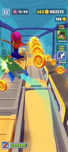 Wait For end 😱Salma🐰3010 SUBWAY SURFERS World tour Sydney shorts #shortsfeed #subwaysurfers