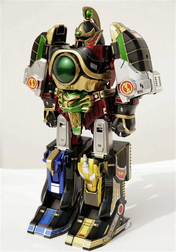 Thunder Megazord Mighty Morphin Power Rangers Collectible Review
