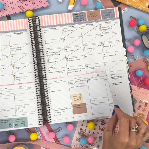 Warning: our planners may cause uncontrollable doodling, color-coding, and joy | laurel denise