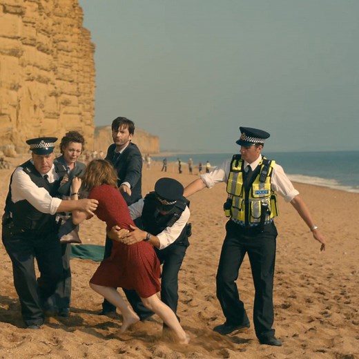 Olivia Colman and David Tennant’s performances are seriously unmatched. BROADCHURCH, now playing on Netflix UK/IE. | Netflix