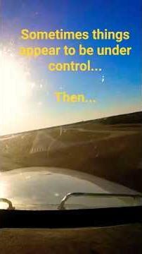 Twin-Engine Plane: Worst Landing Surprise Ever