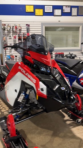 Polaris snowmobiles are back and ready for action! Come check them out at your local Best Line Powersports! #Polaris @polarisinc Polaris Inc. #snowmobile #WinterSports | Best Line Powersports