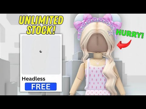 Claim FREE Headless in Roblox Right Now! (Mobile & PC Working)