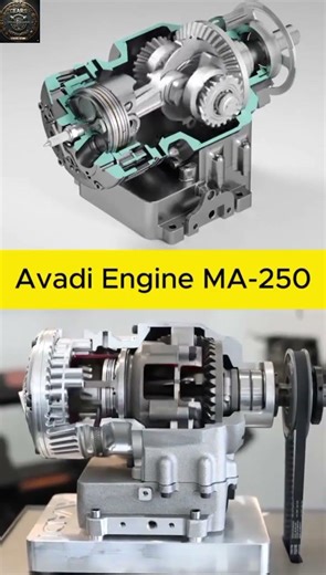The Engine That Changes Everything? 🤯 Avadi MA-250 #Engineering