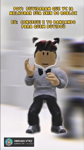 Minha NOVA SKIN de Roblox ficou assim! 😍✅️