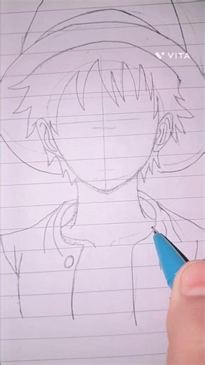 ho to draw luffy #cute #comedy #gaming