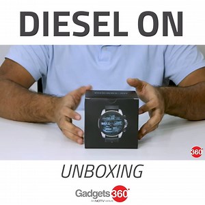 Here's what you get in the box when you buy the Diesel On smartwatch | Gadgets 360