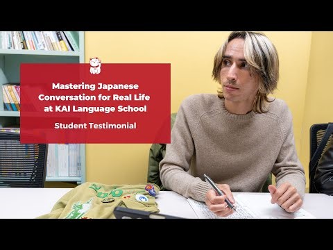 Mastering Japanese Conversation for Real Life at KAI Language School | Student Testimonial