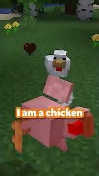 Minecraft but I can become ANY MOB #shorts