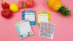 Outus 122 Pieces Classroom Incentive Chart for 6 Designs with 1760 Pieces Colorful Star Stickers for Classroom Teaching Kids Behavior Chore Reward
