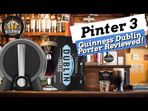 Guinness Dublin Porter: Brewers Edition Tasted and Reviewed on the Pinter 3 | Beer Club Ep 74 🇮🇪