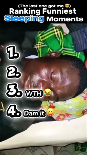 Ranking the Funniest Sleeping Moments Ever! 😭🤣#funny #usa #ranking #laugh