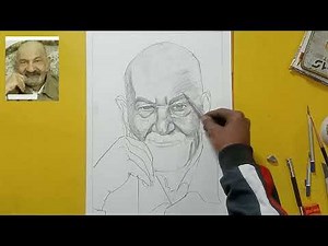 Learn Free Hand Portrait Drawing | Easy Portrait Sketch for Beginners