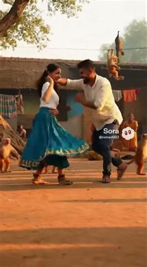 Couple Dancing #monkeys #enjoying #dance