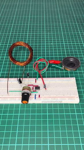 Detector de Metales Simple con Temporizador 555