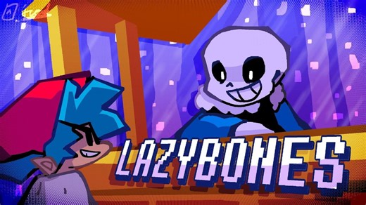 [FNF/带链接]⚠️神曲警告⚠️LAZY-BONES-ACEDD-REMIX还原