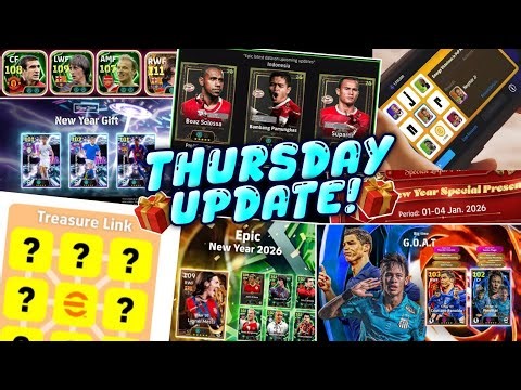 🚨FREE Try + FREE Epic + Showtime + Coins?! 🤯 New Year Rewards | eFootball 2026