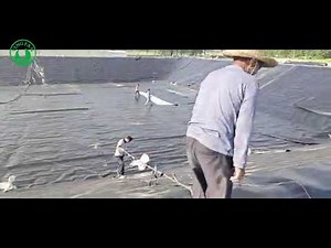 HDPE Geomembrane Liner Install Process - YINGFAN