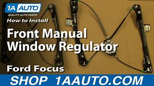 How to Replace Window Regulator 2000-07 Ford Focus