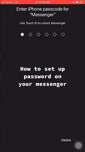 How to Set up Password on you Messenger | Easy Tutorial