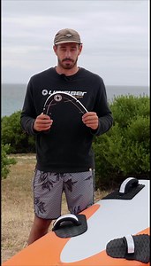 Before the next catapult… Here’s how to apply a Unifiber universal nose protector.⚙️🛠️ #unifiber #yourrideourgear | Unifiber Windsurfing Equipment