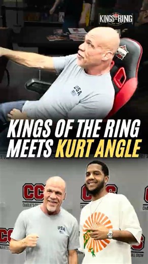 Kurt Angle is looking HEALTHY 👀 #explore #wwe #kurtangle #wwf