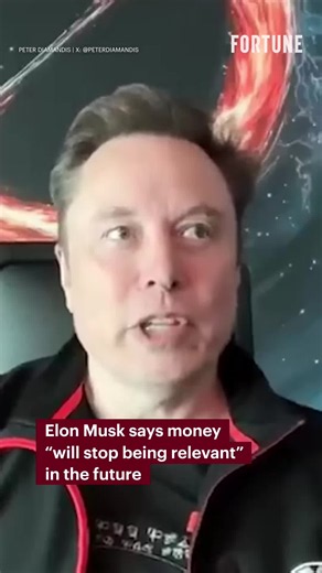 SpaceX’s IPO has made Elon Musk the world’s first trillionaire, but the CEO spent the leadup to the moment espousing his belief that money won’t matter one day. In a recent conversation with entrepreneur Peter Diamandis, Musk fleshed-out his moonshot visions for the future. Click the link in our bio to read more. #SpaceX #IPO #ElonMusk #AI #tech