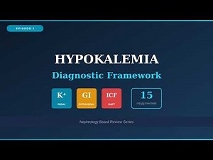 Hypokalemia Workup: Urine K/Cr Ratio Explained | Board Review Series Ep 1