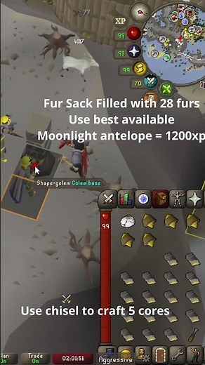 WyrmsCraig Golem Crafting OSRS
