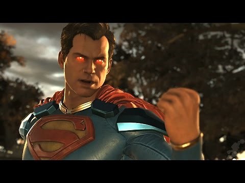 INJUSTICE 2: All SUPERMAN Intros (Dialogue & Character Banter) 1080p HD