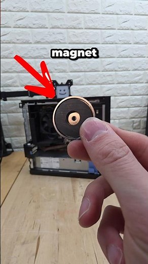 how to power on your PC with Magnets