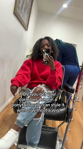 Shuku Hair: Genius Cornrow Ponytail Braids Styling Hack!