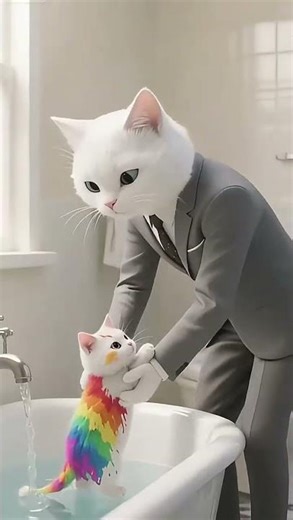 Cat Story: Kitten Stuck in Washing Machine