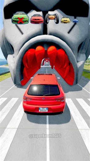 Big Car & Mini Car vs Ant Man Challenge! Who Win? 🚗💥 | BeamNG.drive