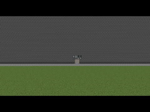 Minecraft Mall Build Part 1