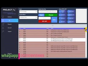 project x immo off and ecu tuning software