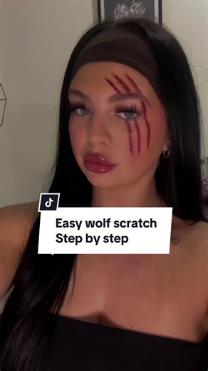 Easy Step-by-Step Wolf Scratch Makeup Tutorial