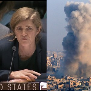 19M views · 29 reactions | While civilians were dying in east Aleppo, the UN held an emergency meeting on Syria. This is what the U.S. Ambassador had to say: | AJ+ | Facebook