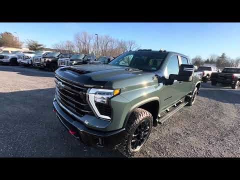 FOR SALE 2025 Chevy Silverado 2500 LT Trail Boss Diesel in Cypress Gray!!
