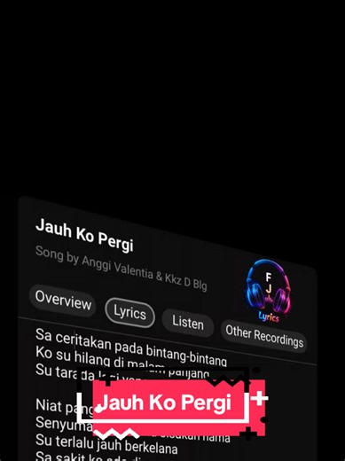 Jauh Ko Pergi🎶🎵||Karaoke🎵|| #karaoke#song#karaoke_lirik #fj_lyrics#foryoupage