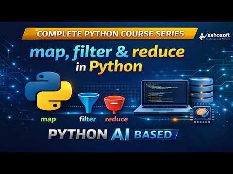 map, filter & reduce in Python | Python Complete course series in Hindi | Python latest version