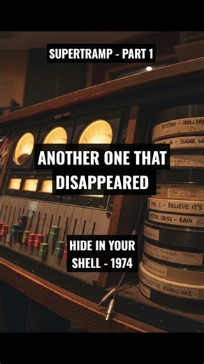 Supertramp- Part 1, Hide In Your Shell. 1974.
